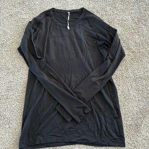 Lululemon swiftly tech long black size 12